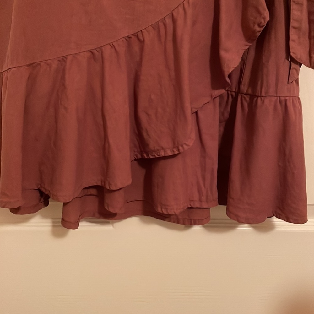 Free People wrap skirt. Size 12. - Picture 4 of 6